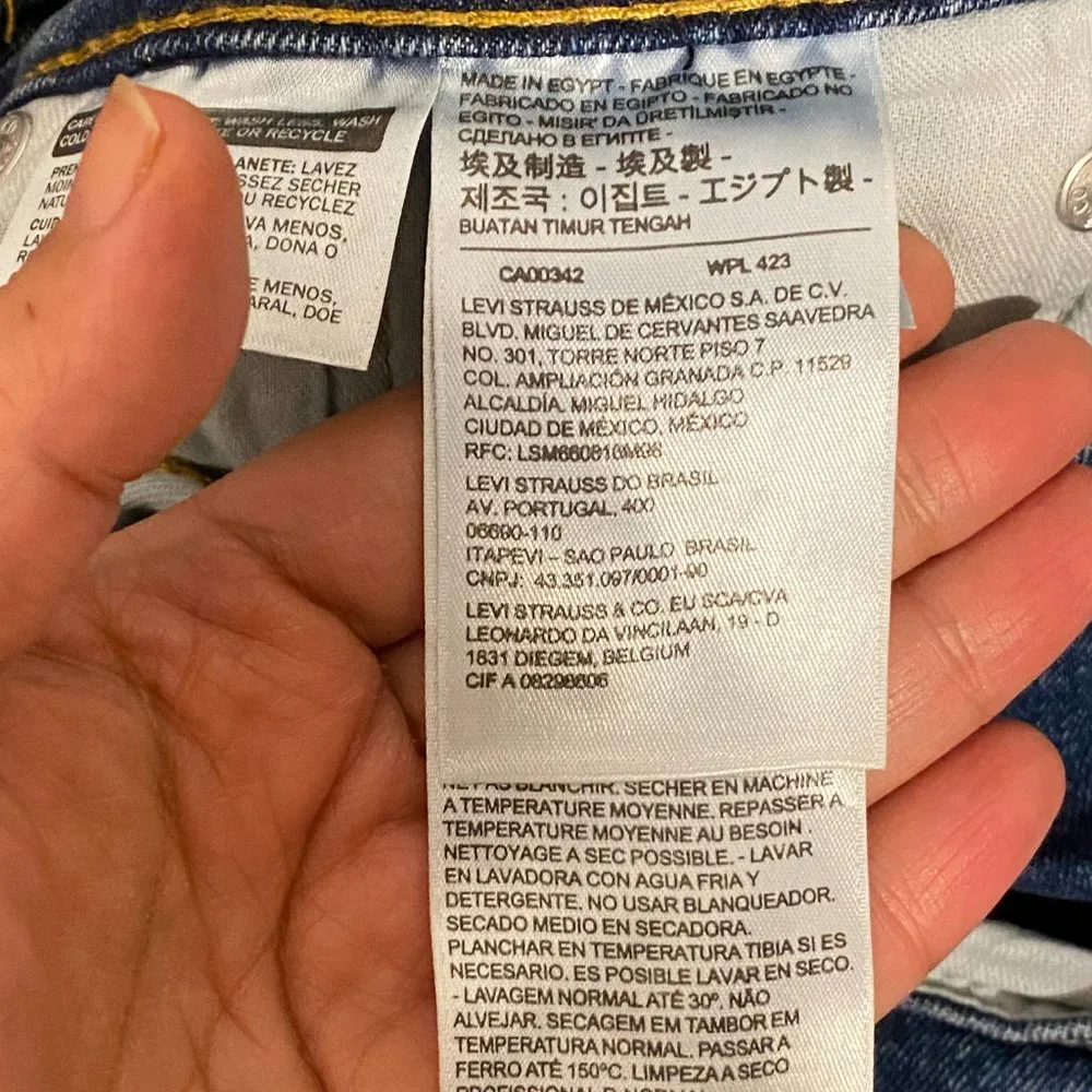 Men's Levi's 559 Relaxed Fit Jeans Size W 33 L 32 - Picture 14 of 14